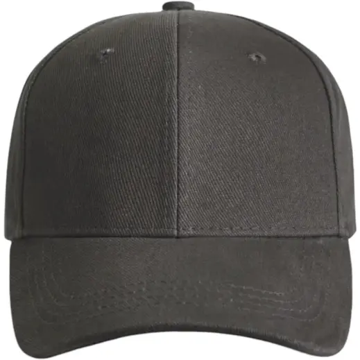 FWRD Classic 6 Panel Cap Charcoal Front
